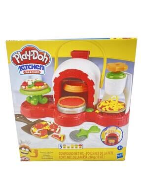 Play-Doh Stamp N' Top Pizza Oven Toy Kitchen Play Doh Set Fun